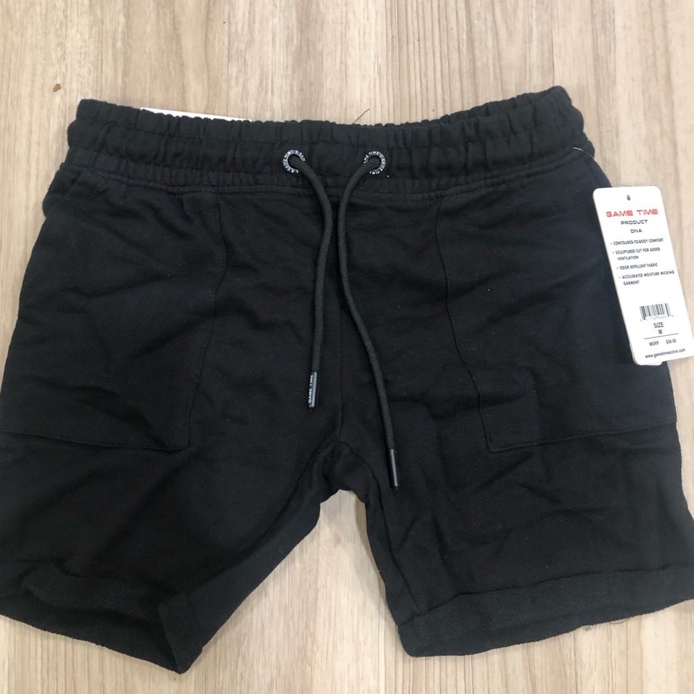 Game Time, Active Shorts w moisture wicking technology and odor repellent—Medium